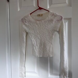 Hollister crop top sweater